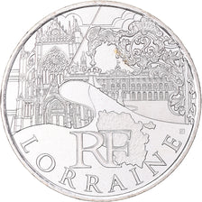 Francia, 10 Euro, 2011, Paris, Lorraine, FDC, Argento, KM:1743