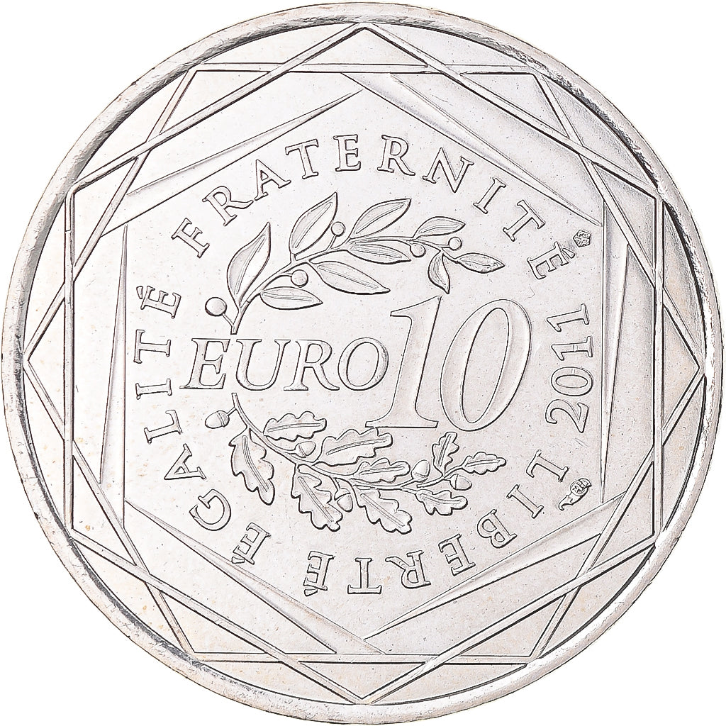 France, 10 Euro, Midi-Pyrénées, Euros des régions, 2011, Paris, FDC