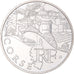 France, 10 Euro, Corse, 2011, Paris, MS(65-70), Silver, KM:1740