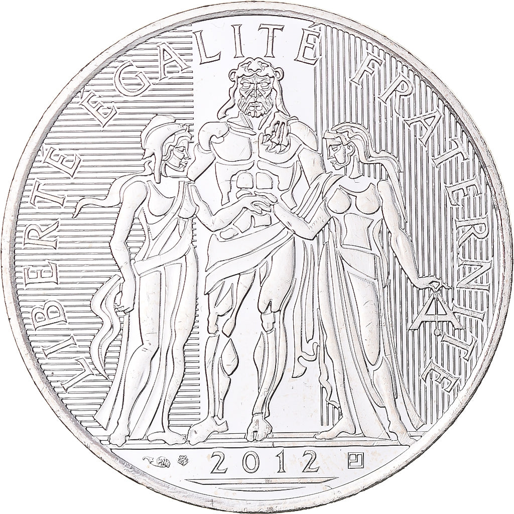 France, 10 Euro, 2012, Paris, FDC, FDC, Argent, Gadoury:EU 516, KM:2073