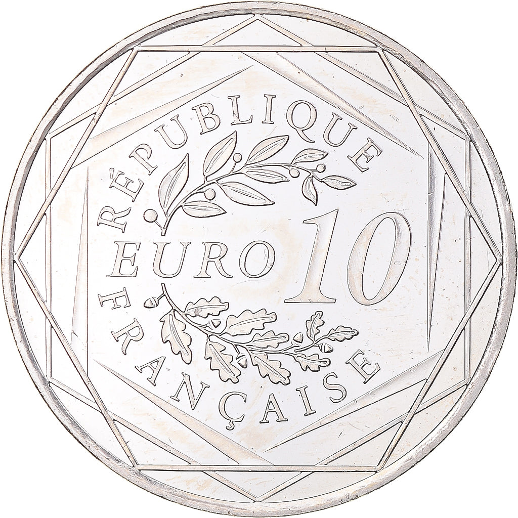 France, 10 Euro, 2012, Paris, FDC, FDC, Argent, Gadoury:EU 516, KM:2073