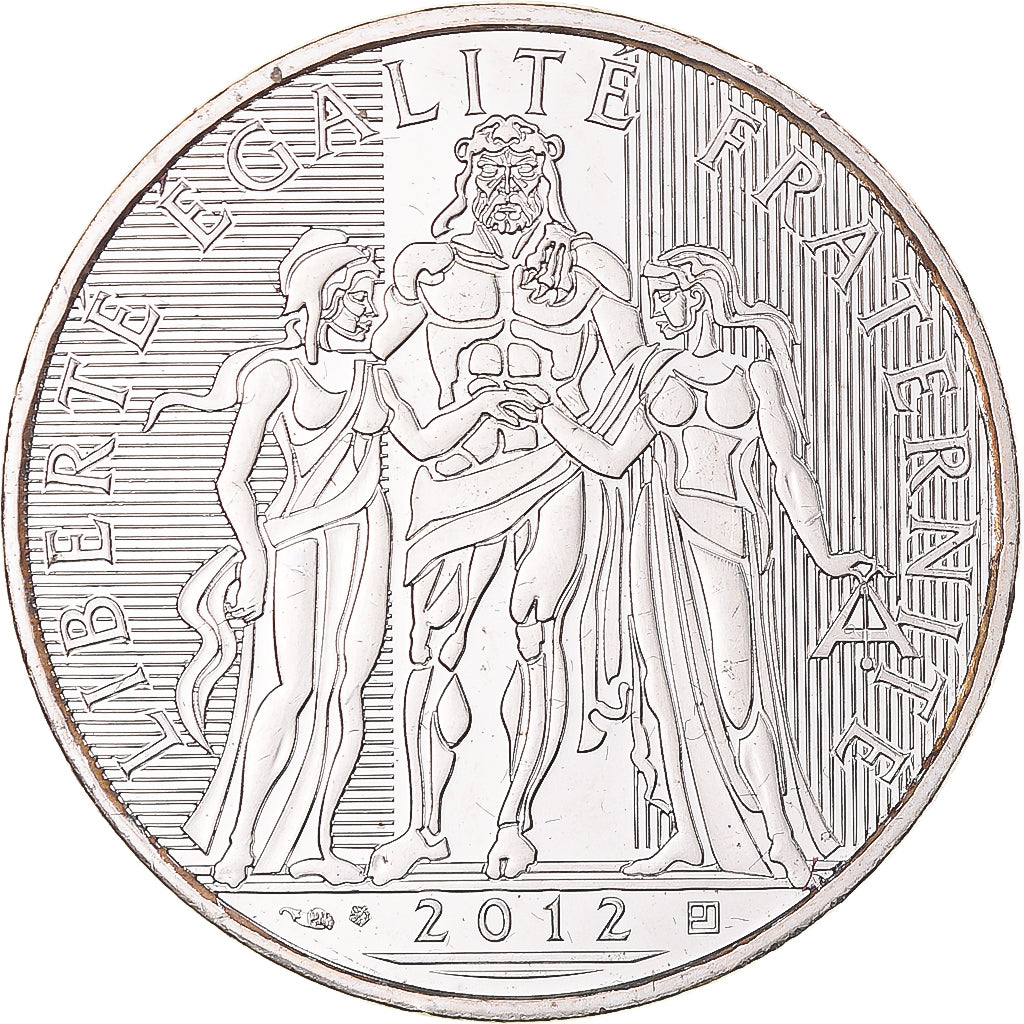 Francia, 10 Euro, 2012, Paris, FDC, FDC, Plata, Gadoury:EU 516, KM:2073