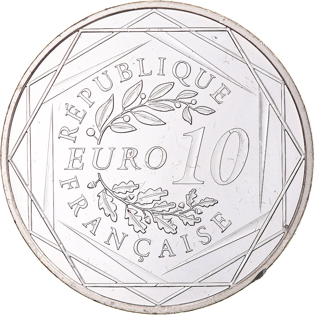Francia, 10 Euro, 2012, Paris, FDC, FDC, Plata, Gadoury:EU 516, KM:2073