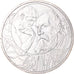 France, 10 Euro, Auguste Rodin, 2017, Paris, MS(65-70), Silver