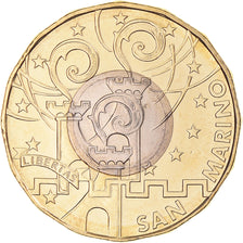 San Marino, 5 Euro, Marco Simoncelli, 2017, UNZ, Bi-Metallic