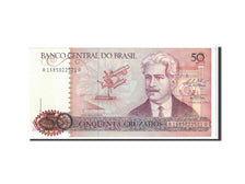 Banknote, Brazil, 50 Cruzados, 1987, Undated, KM:210b, UNC(65-70)