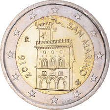 San Marino, 2 Euro, 2016, Rome, MS(63), Bi-Metallic