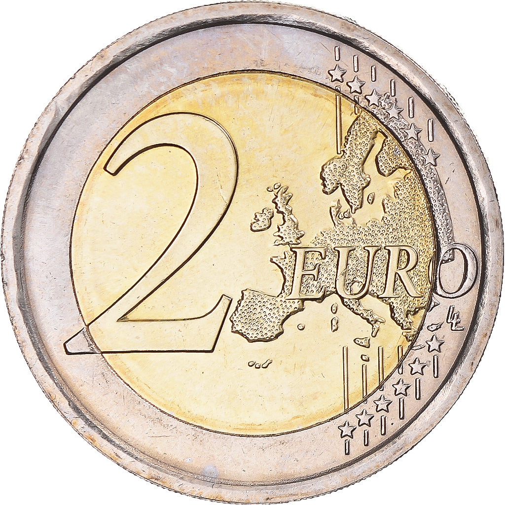 San Marino, 2 Euro, 2016, Rome, MS(63), Bi-Metallic