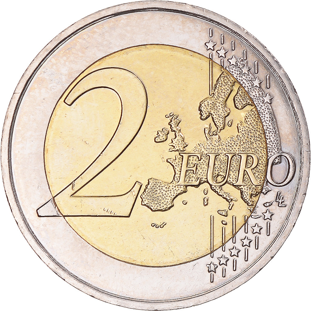 Mónaco, 2 Euro, Lucien Ier de Monaco, 2012, Paris, SC, Bimetálico, Gadoury:MC