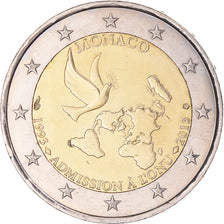 Monaco, 2 Euro, Admission à l'ONU, 2013, MS(63), Bi-Metallic, Gadoury:MC 205