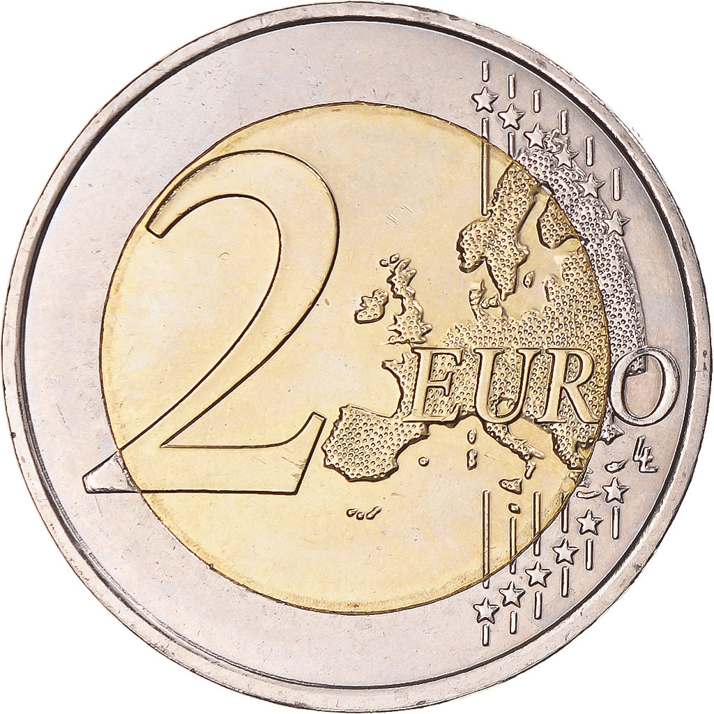 Monaco, 2 Euro, Admission à l'ONU, 2013, MS(63), Bi-Metallic, Gadoury:MC 205