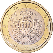 San Marino, Euro, 2010, Rome, MS(65-70), Bi-Metallic, KM:485