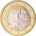 San Marino, 1 Euro, 2nd map, 2017, MS(63), Bi-Metallic