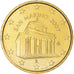 San Marino, 10 Euro Cent, 2007, Rome, MS(63), Brass, KM:443