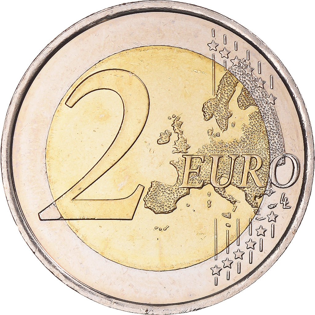 Andorra, 2 Euro, Conseil de l'Europe, 2014, MS(63), Bi-Metallic