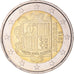 Andorra, 2 Euro, 2015, Pessac, MS(63), Bimetaliczny, KM:527