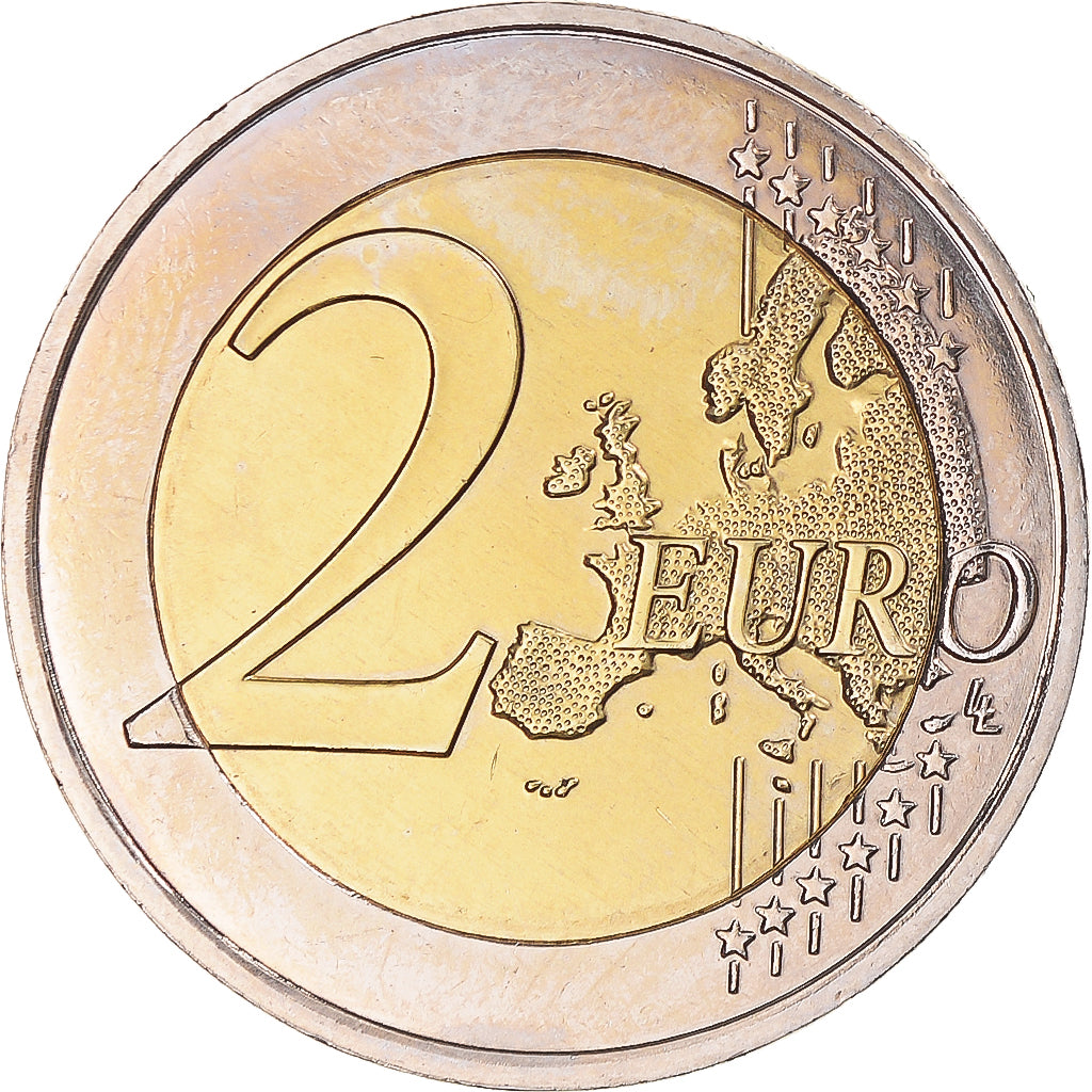 Monaco, 2 Euro, Prince Albert, 2012, Paris, MS(63), Bimetaliczny, KM:195