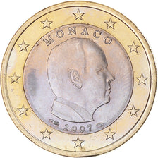 Monaco, Euro, 2007, Pessac, 2e carte.	Avec les différents., MS(63)
