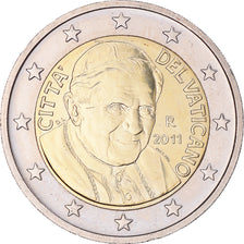 CITTÀ DEL VATICANO, 2 Euro, 2011, Rome, SPL, Bi-metallico, KM:389
