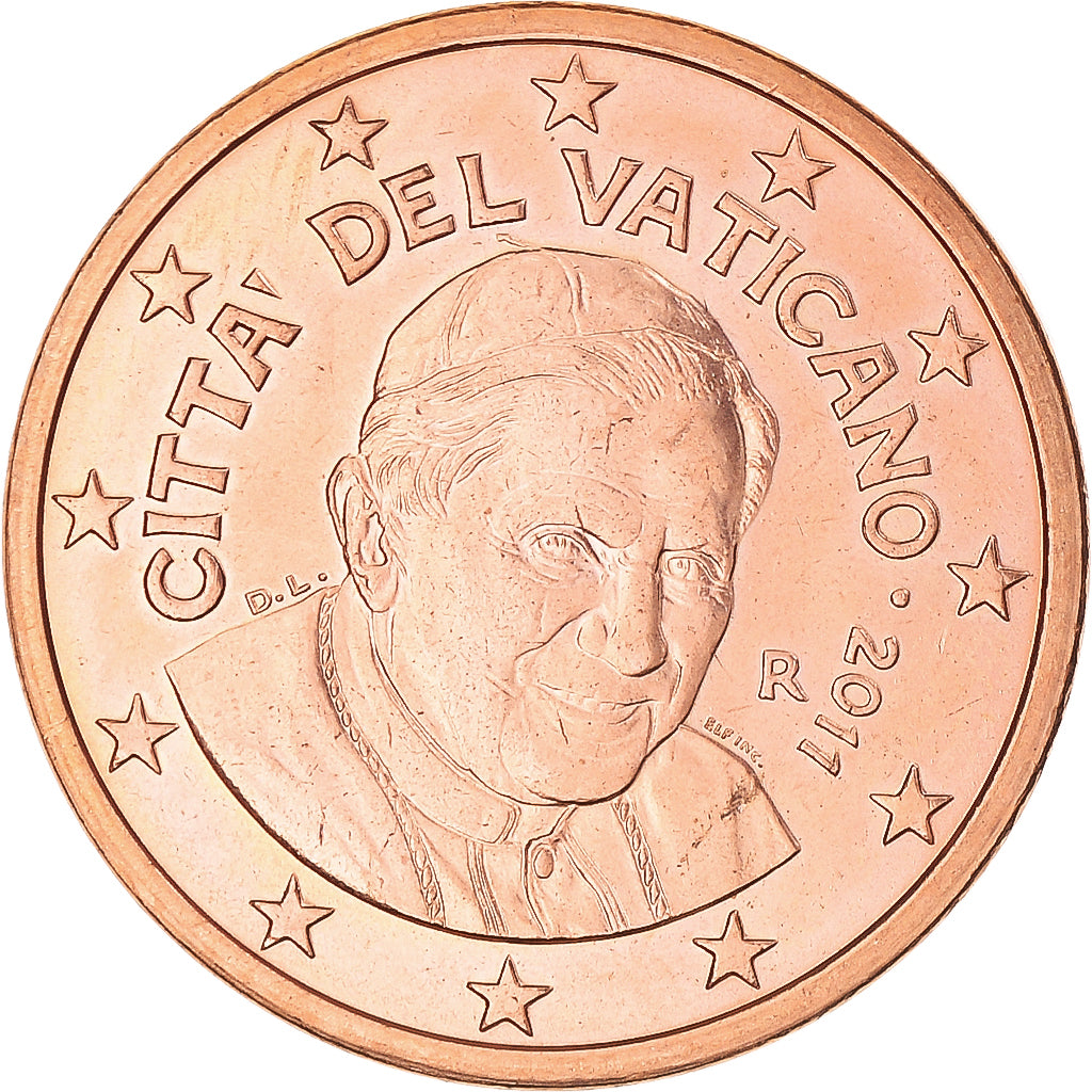 VATICAN CITY, 5 Euro Cent, 2011, Rome, MS(63), Copper Plated Steel, KM:377