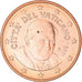 VATICAN CITY, Euro Cent, 2011, Rome, MS(63), Copper Plated Steel, KM:375