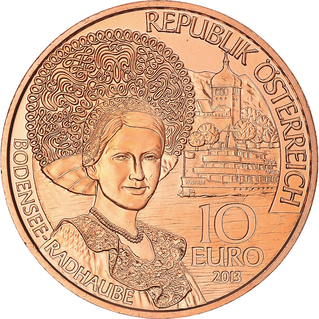 Austria, 10 Euro, Federal Provinces: Lower Austria, 2013, Vienna, MS(65-70)
