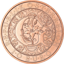 Austria, 10 Euro, 2017, Vienna, L'ange Gabriel cuivre, MS(65-70), Copper