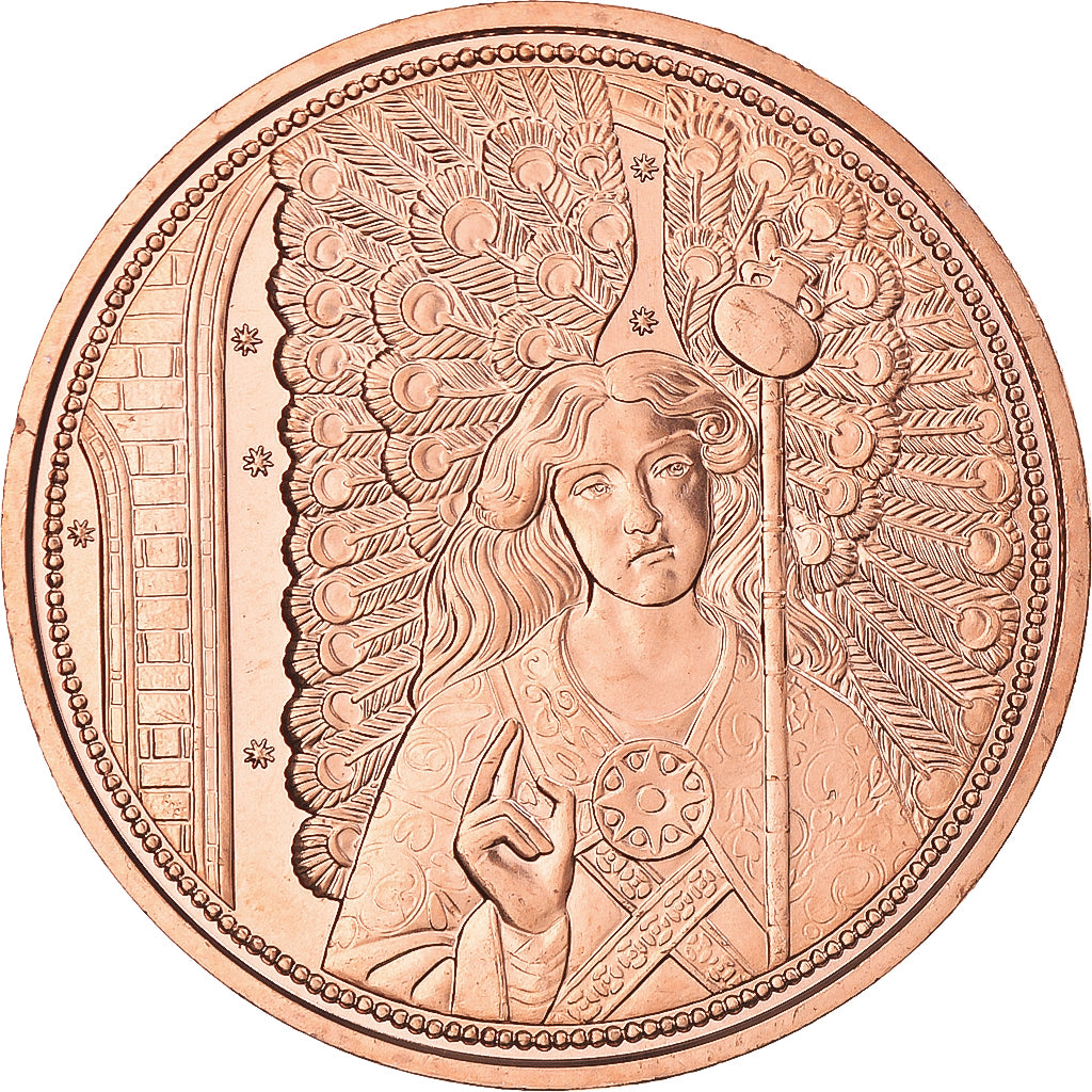 Austria, 10 Euro, Raphael - The Healing Angel, 2018, MS(65-70), Copper