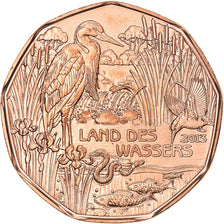 Munten, Oostenrijk, 5 Euro, 2013, Vienna, UNESCO Year of Water Cooperation, FDC