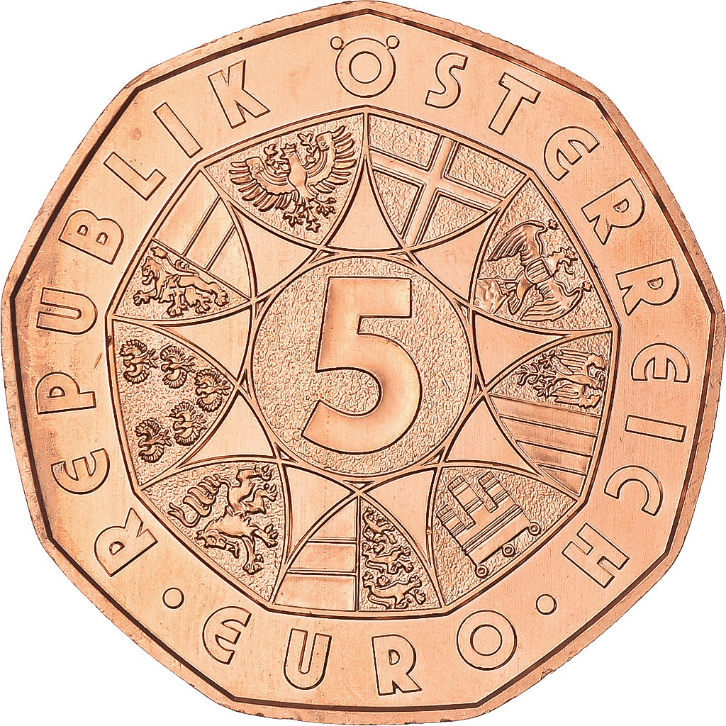 Austria, 5 Euro, New Year, 2019, FDC, Rame