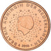 Netherlands, Euro Cent, 2010, Utrecht, MS(63), Copper Plated Steel, KM:234