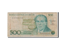 Brazil, 500 Cruzados, 1987, KM:212b, VG(8-10)