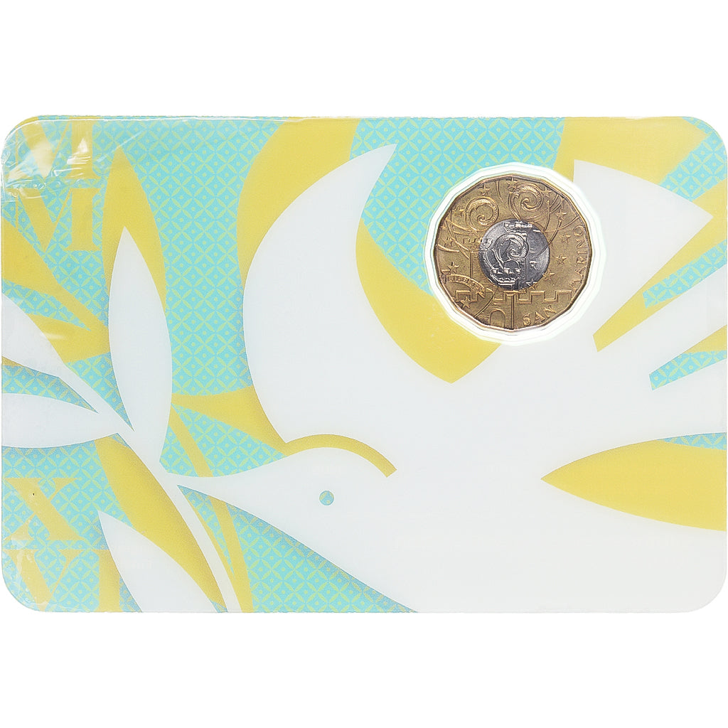 San Marino, 5 Euro, 2016, Rome, Jubilé de la Miséricorde.BU, FDC, Bi-Metallic