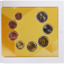 San Marino, 1 Cent to 2 Euro, 2017, Rome, Set Euro, FDC, Sin información