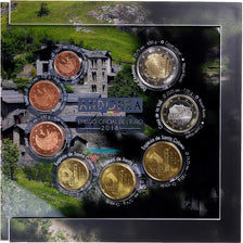 Andorre, 1 Cent to 2 Euro, 2018, BU, FDC