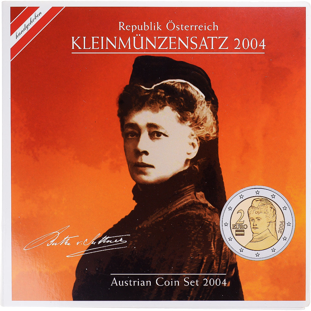 Österreich, Set, 2004, 1c -2 euro.BU, STGL