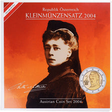 Österreich, Set, 2004, 1c -2 euro.BU, STGL