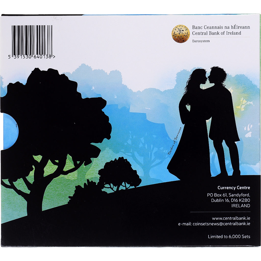 Ireland, 1 Cent to 2 Euro, euro set - Timeless Tales from a Heroic Age, 2018