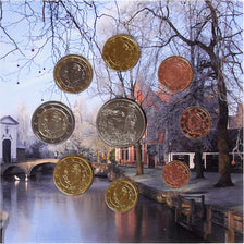 Belgium, Set, 2010, Set euro 8 Monnaies  2010 BU, MS(65-70)