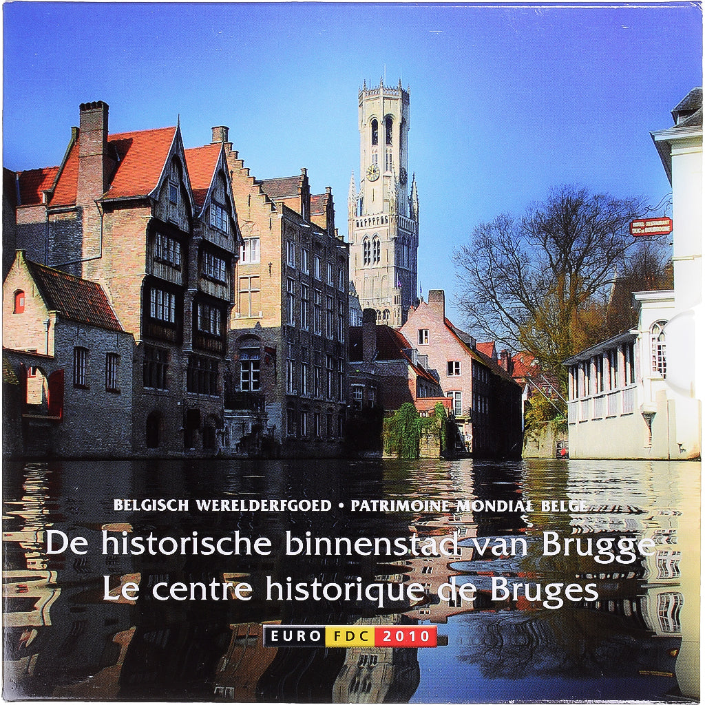 Belgium, Set, 2010, Set euro 8 Monnaies  2010 BU, MS(65-70)