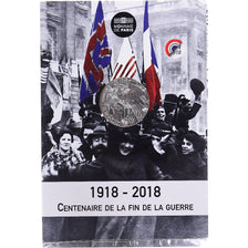 Francia, 10 Euro, 2018, Pessac, Centenaire de l'Armistice., FDC, Biglione
