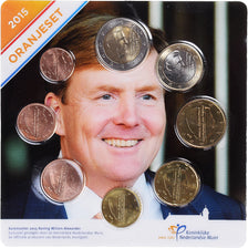 Netherlands, Euro-Set, 2015, Set 8 Monnaies euro BU., MS(65-70)