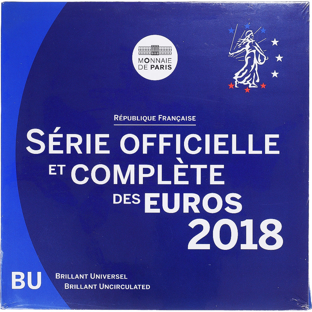 France, Monnaie de Paris, Coffret, 2018, Paris, BU, FDC