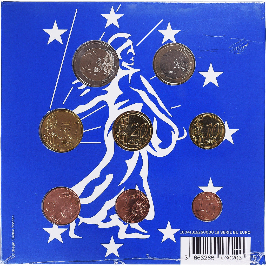 France, Monnaie de Paris, Coffret, 2018, Paris, BU, FDC