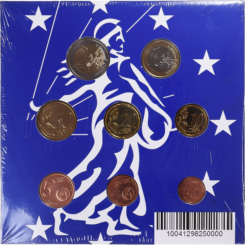 France, Euro-Set, 2014, Monnaie de Paris, BU, MS(65-70)