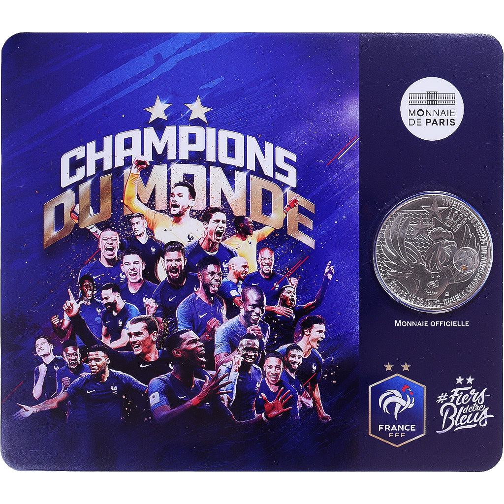 France, Monnaie de Paris, 10 Euro, La France - Championne du Monde, 2018, BU