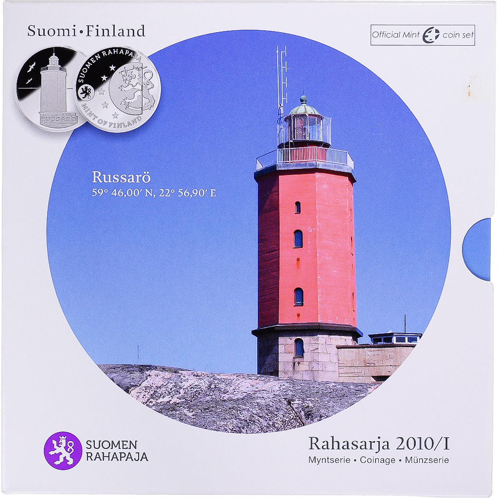 Finland, Euro-Set, 2010, Vantaa, RUSSARÖ .BU, FDC, n.v.t.