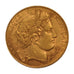FRANCE, Cérès, 10 Francs, 1895, Paris, AU(50-53), Gold, Gadoury #1016, 3.20