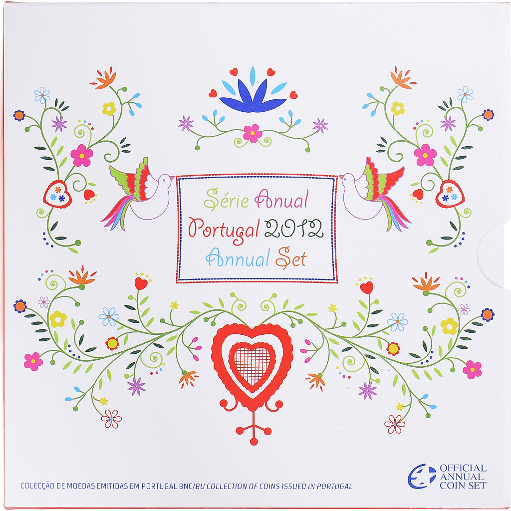 Portugal, Euro-Set, 2012, Annual Set.BU, MS(65-70)