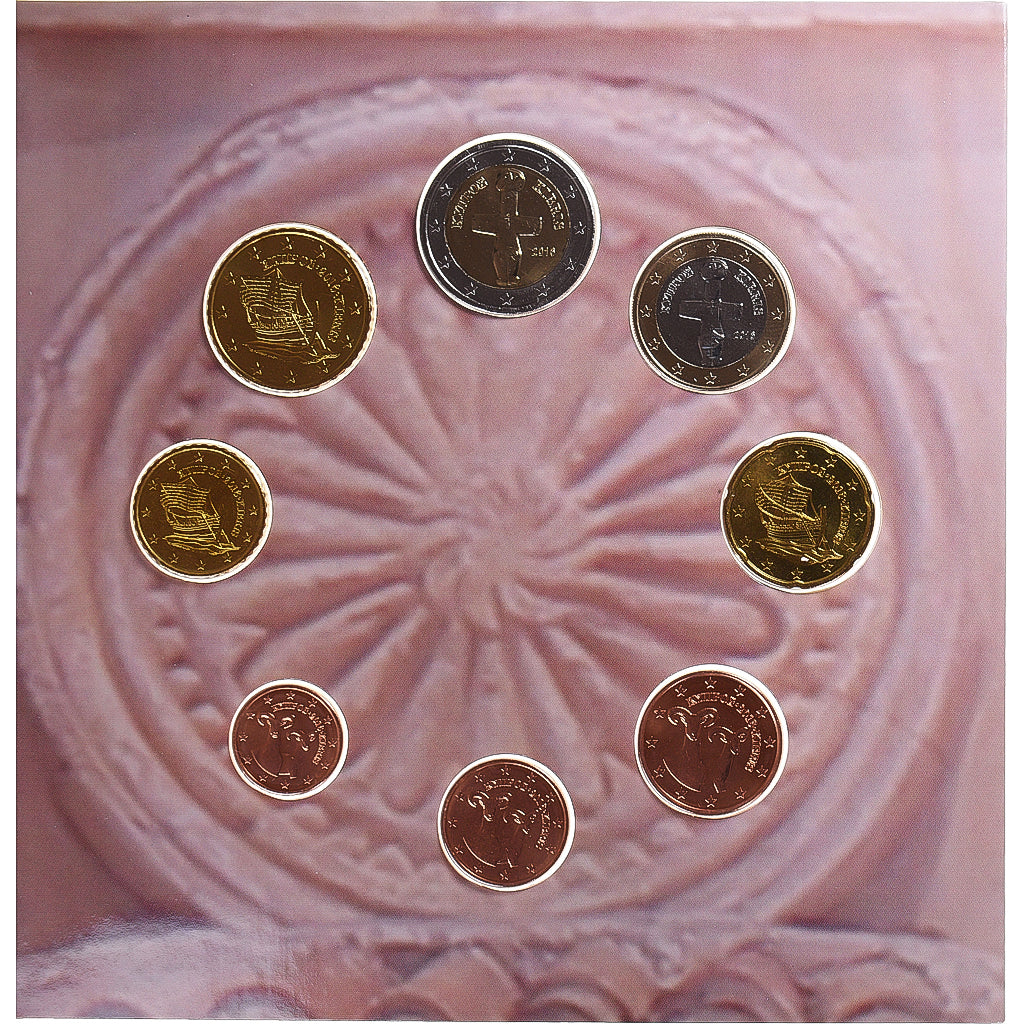Cyprus, Euro-Set, 2016, Religious Monuments of CYPRUS.BU, MS(65-70)